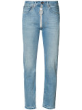 cropped jeans