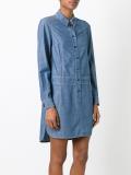 chambray shirt dress