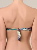 printed bikini top