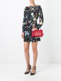 stud embellished shoulder bag