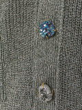 gemstone buttoned cardigan 