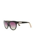round shaped gradient lenses sunglasses