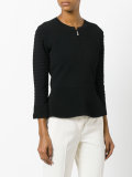 zip-front blazer