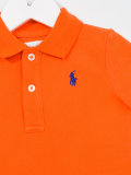 logo embroidered polo shirt