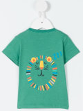 lion print T-shirt 