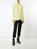 stripe knot top
