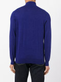 The Regent fine gauge half zip jumper