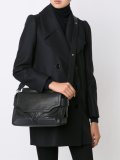 flap closure tote bag
