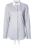'Dot Pique Tie Back' shirt