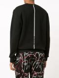 'heart' print sweatshirt
