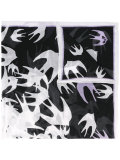 Swallow print scarf
