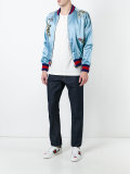 embroidered bomber jacket
