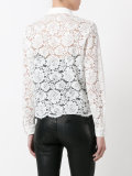 two-tone lace blouse