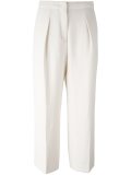 wide leg crop trousers