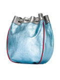 drawstring bucket bag