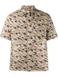 palm print bowling shirt 