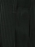 elasticated waist pleated shorts