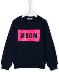 logo print sweatshirt