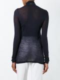 'Semicouture' knitted top