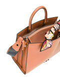'Edie' top handle tote