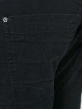 patterned slim fit jeans