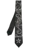 tattoo print tie