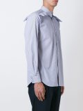 star appliqué striped shirt 