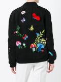 snap fastening bomber jacket