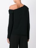 off-shoulder blouse