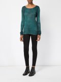 washed effect jumper