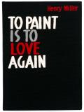 'To Paint Is To Live Again' clutch
