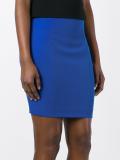 straight mini skirt 