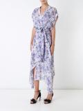 'Amplitude' wrap dress