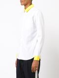 contrast shirt
