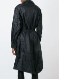 drawstring trench coat