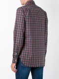 plaid button down shirt