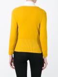 'Nathalie' ribbed hem cardigan