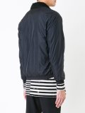 elasticated cuffs zipped jacket