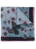 Valentino Garavani butterfly and floral print scarf