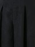 cropped pleated trousers