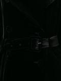 velvet trench coat