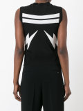 Lightning Bolt striped tank top
