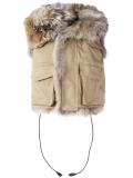 furry military vest