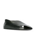 cut-off detailing loafers