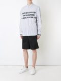 embroidered stripe shirt