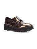 chunky sole metallic brogues