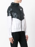 colour block windrunner jacket