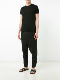 drop-crotch trousers