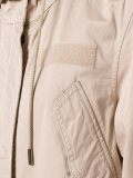 oversized hooded trench coat