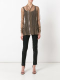 mesh long sleeved jacket